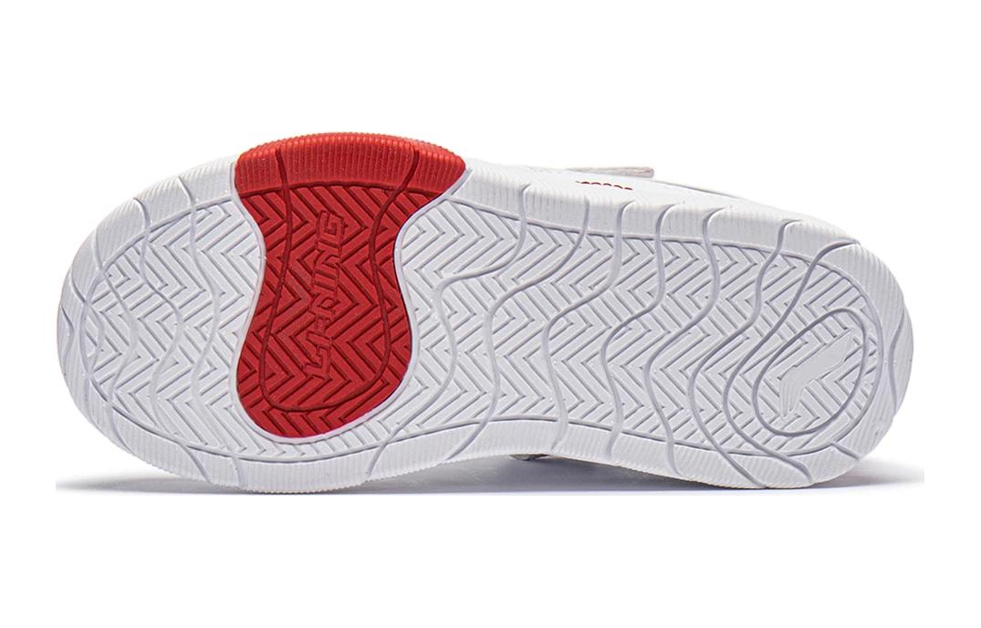 Purchase (PS) 李宁白色低帮圆头魔术贴鞋 YKNU022-3