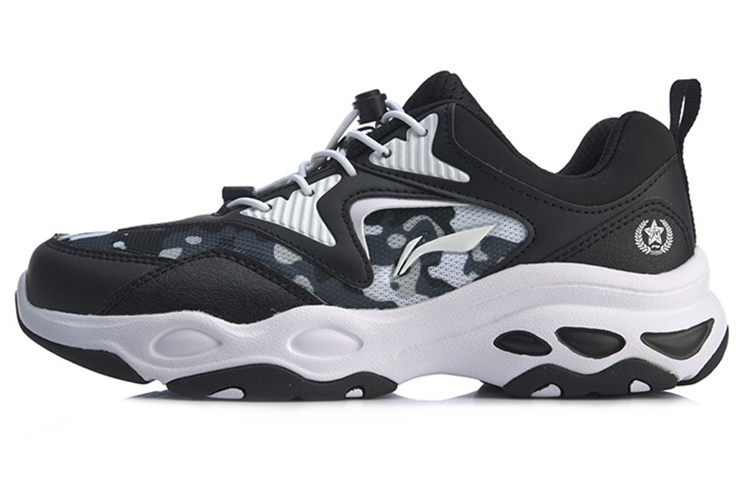 (PS) Li-Ning Running Shoe 'Black White'