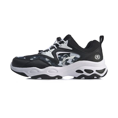 (PS) Li-Ning Running Shoe 'Black White'