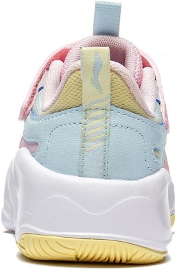 兒童 李寧兒童 舒適運動 透氣輕便 低幫 兒童跑步鞋 粉藍 Details for 兒童 李寧兒童 舒適運動 透氣輕便 低幫 兒童跑步鞋 粉藍