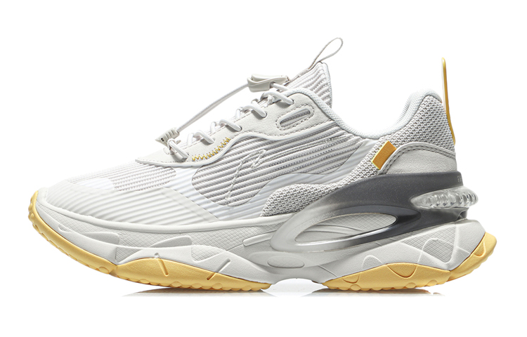 Buy 大童 LiNing李寧 舒適 冰爽 透氣 低幫 兒童跑步鞋 白沙灰