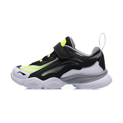 (PS) Li-Ning Running Shoes Low 'Black Grey Green'