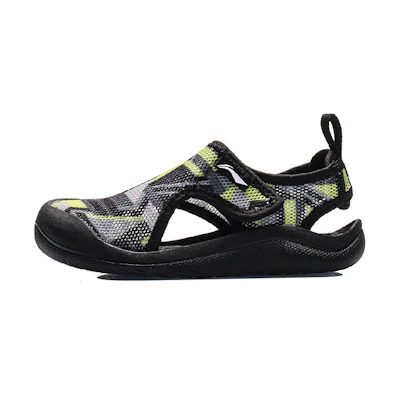 (PS) Li-Ning Sandal 'Black Green'