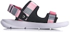 Order (PS) Sandal Li-Ning 'Hitam Merah Jambu' YKUQ016-6