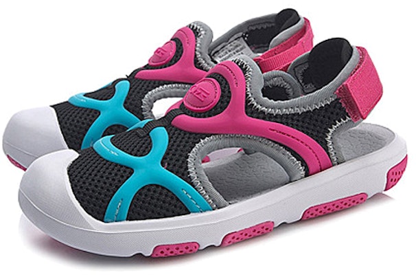 (Preschool) Li-Ning Sandal 'Black Pink Blue' YKAP108-2 Lookbook (Preschool) Li-Ning Sandal 'Black Pink Blue' YKAP108-2