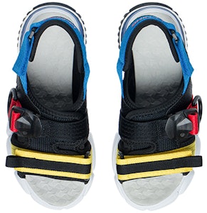 大童 LiNing李寧 減震休閒運動涼鞋 黑黃藍 Shop 大童 LiNing李寧 減震休閒運動涼鞋 黑黃藍