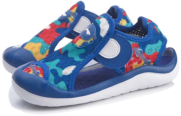 (PS) Sandal Li-Ning 'Biru Camo' YKKQ014-3 Lookbook (PS) Sandal Li-Ning 'Biru Camo' YKKQ014-3