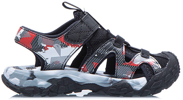 (PS) Sandal Li-Ning 'Merah Camouflage' YKKR012-1 Order (PS) Sandal Li-Ning 'Merah Camouflage' YKKR012-1
