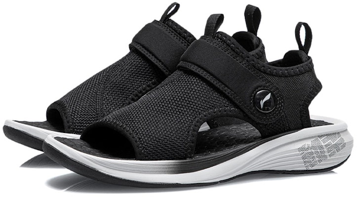 (Preschool) Li-Ning Sandals 'Black' YKUR008-3 Lookbook (Preschool) Li-Ning Sandals 'Black' YKUR008-3