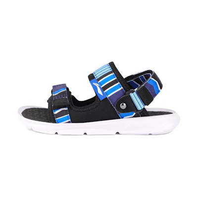 (PS) Li-Ning Sandals 'Black Blue'