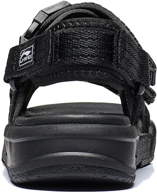 (PS) 리닝 블랙 컴포트 샌들 (Li-Ning Black Comfort Sandals) YKUT020-3 Details for (PS) 리닝 블랙 컴포트 샌들 (Li-Ning Black Comfort Sandals) YKUT020-3