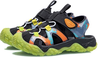 (PS) Sandal Li-Ning 'Camo Biru' YKKR012-3 Lookbook (PS) Sandal Li-Ning 'Camo Biru' YKKR012-3