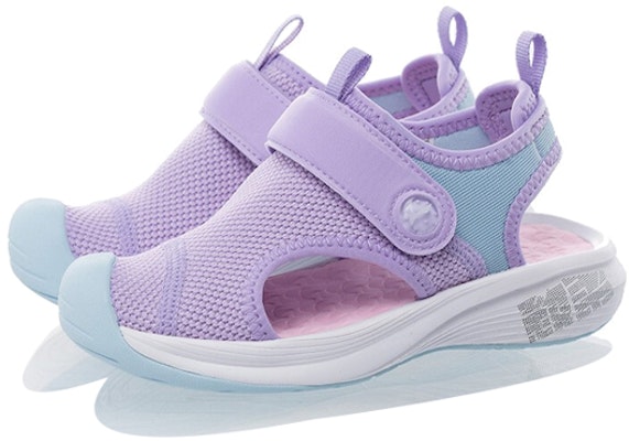 (Preschool) Li-Ning Sandals 'Pale Purple Toe Wrap' YKKR006-4 Lookbook (Preschool) Li-Ning Sandals 'Pale Purple Toe Wrap' YKKR006-4