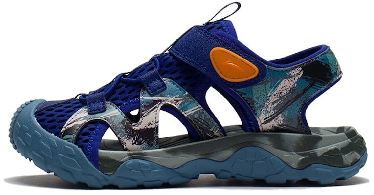 (Preschool) Li-Ning Sports Sandals 'Purple Blue Trek' YKUS012-5 Buy (Preschool) Li-Ning Sports Sandals 'Purple Blue Trek' YKUS012-5