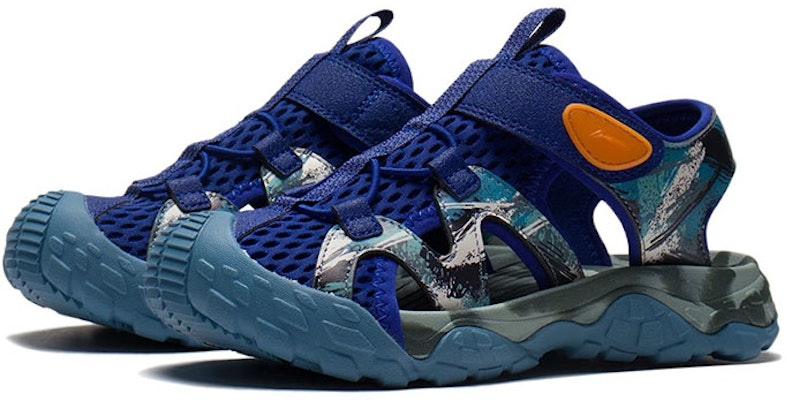 (Preschool) Li-Ning Sports Sandals 'Purple Blue Trek' YKUS012-5 Lookbook (Preschool) Li-Ning Sports Sandals 'Purple Blue Trek' YKUS012-5