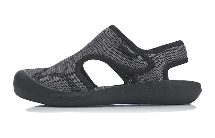 (Preschool) Li-Ning Velcro 'Grey Black' YKUP006-9