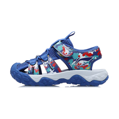 (PS) Li-Ning Velcro Hollowed 'Camouflage Blue'