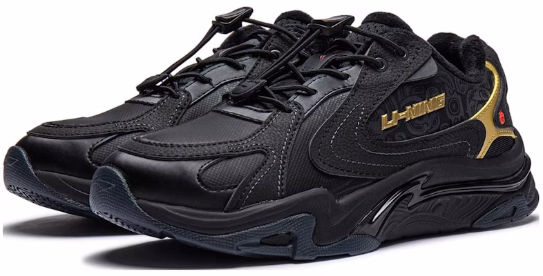 (Preschool) Li-Ning Yun Chuan V2 'Black Fleece-Lined' YKCT144-25 Lookbook (Preschool) Li-Ning Yun Chuan V2 'Black Fleece-Lined' YKCT144-25