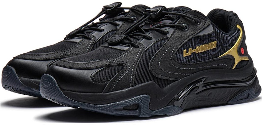 (Preschool) Li-Ning Yunchuan V2 'Black' YKCT144-5 Lookbook (Preschool) Li-Ning Yunchuan V2 'Black' YKCT144-5