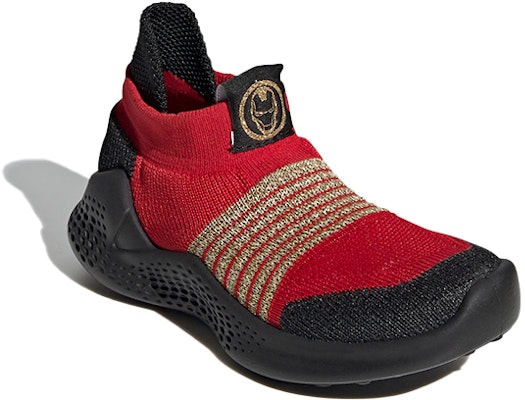 (Youth) Marvel x adidas Pure Runner J 'Iron Man' FW7236 Lookbook (Youth) Marvel x adidas Pure Runner J 'Iron Man' FW7236