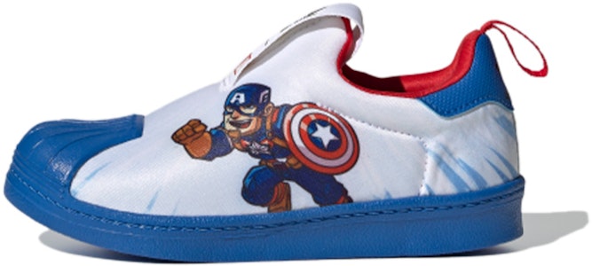 (PS) Marvel x adidas Superstar 360 J 'Kapten Amerika' FX4879 Buy (PS) Marvel x adidas Superstar 360 J 'Kapten Amerika' FX4879