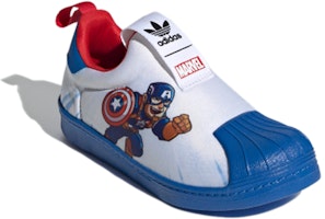 (PS) Marvel x adidas Superstar 360 J 'Kapten Amerika' FX4879 Lookbook (PS) Marvel x adidas Superstar 360 J 'Kapten Amerika' FX4879