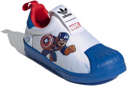 (PS) Marvel x adidas Superstar 360 J 'Kapten Amerika' FX4879 Lookbook (PS) Marvel x adidas Superstar 360 J 'Kapten Amerika' FX4879