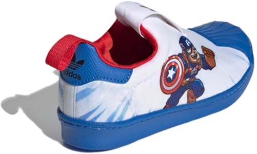 (PS) Marvel x adidas Superstar 360 J 'Kapten Amerika' FX4879 Shop (PS) Marvel x adidas Superstar 360 J 'Kapten Amerika' FX4879