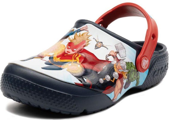 (PS) 漫威 x Crocs 经典洞洞鞋 '复仇者联盟贴章' 207069-410 Lookbook (PS) 漫威 x Crocs 经典洞洞鞋 '复仇者联盟贴章' 207069-410