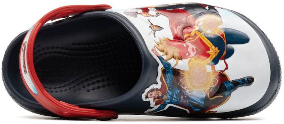 (Preschool) Marvel x Crocs Classic Clog 'Avengers Patch' 207069-410 Shop (Preschool) Marvel x Crocs Classic Clog 'Avengers Patch' 207069-410