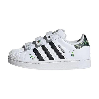 (PS) Minecraft adidas Superstar 2 C 'Creeper'