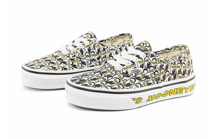 Vans Mooneyes Authentic 'Black White Yellow' 圖 2