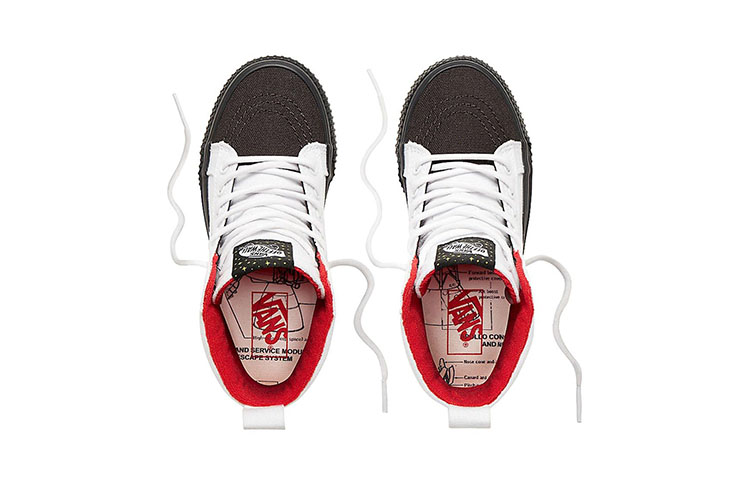 Lookbook (Preschool) NASA x Vans Sk8-Hi MTE 'Space Voyager' VN0A2XSNUT0