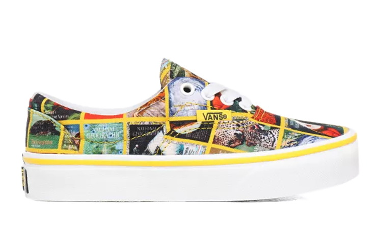 x Vans National Geographic Era 'White Yellow' 圖 2