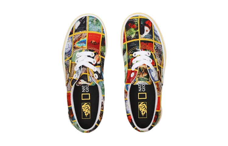 x Vans National Geographic Era 'White Yellow' 圖 4