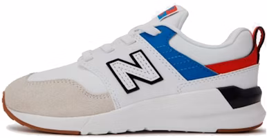 (Preschool) New Balance 009 Series Of White Rice Kid 'White Blue Red' YZ009RW1 (Preschool) New Balance 009 Series Of White Rice Kid 'White Blue Red' YZ009RW1