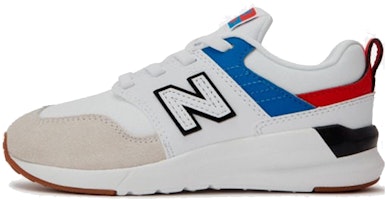 (Preschool) New Balance 009 Series Of White Rice Kid 'White Blue Red' YZ009RW1 (Preschool) New Balance 009 Series Of White Rice Kid 'White Blue Red' YZ009RW1