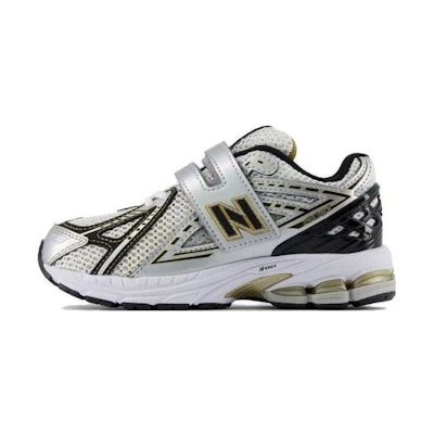 (PS) NB 1906 Hook & Loop 'Silver Metalic'