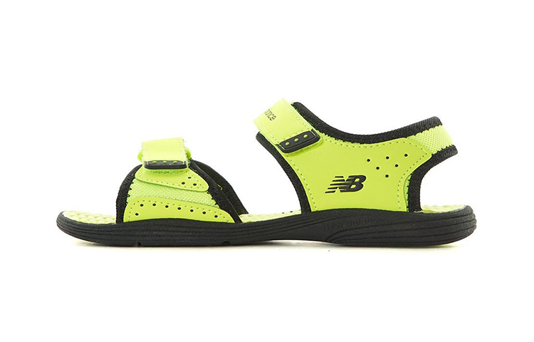 (Preschool) New Balance 2004 'Fluorescent Yellow Velcro Open-Toe Sandal' K2004BY