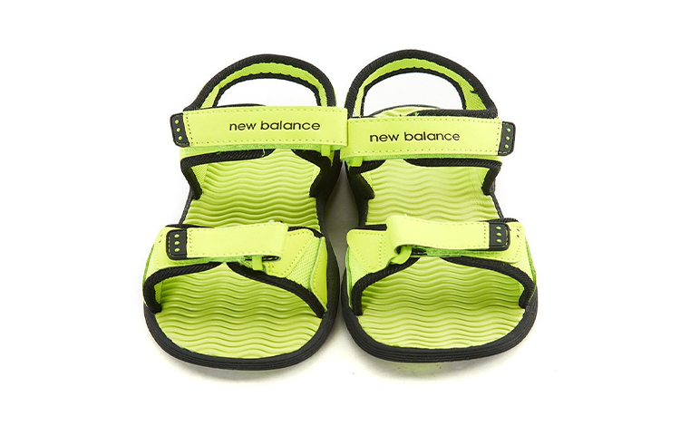 Lookbook (PS) 新百伦2004荧光黄魔术贴露趾凉鞋 K2004BY