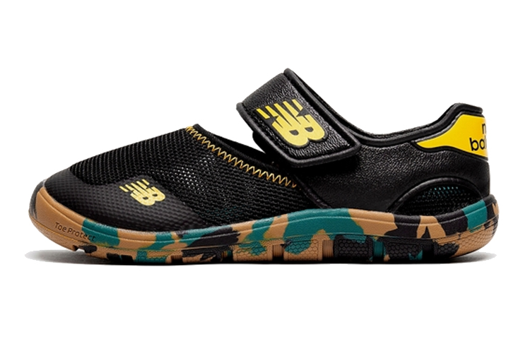 (Preschool) New Balance 208 Series Black Kid 'Black Yellow Green' YO208CK2