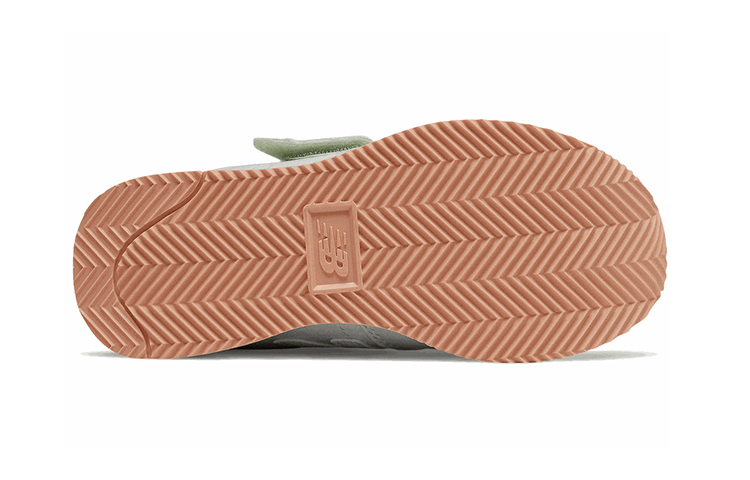 Shop 中童 New Balance 220系列 減震耐磨防滑 低幫跑步鞋 綠色