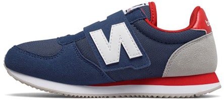 (Preschool) New Balance 220 K Shoes /Blue/Red 'Grey' PV220NVR (Preschool) New Balance 220 K Shoes /Blue/Red 'Grey' PV220NVR
