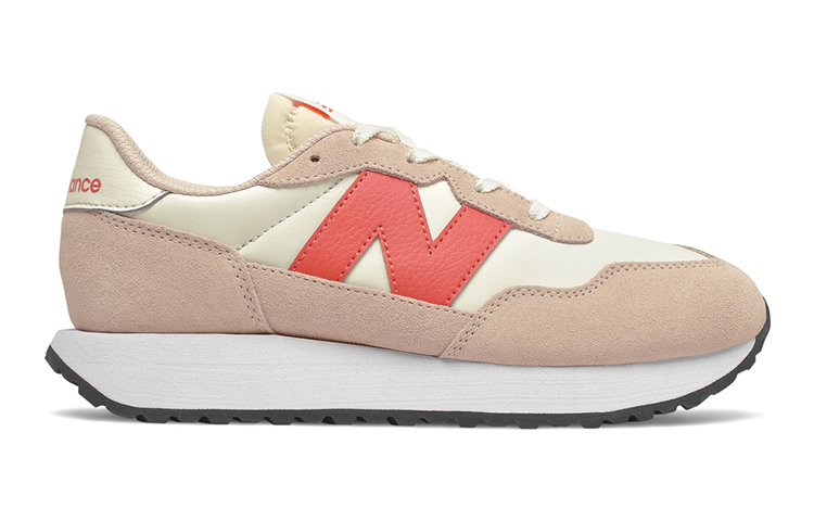 Order 大童 New Balance NB 237 運動 舒適 兒童跑步鞋 米紅