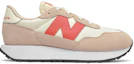 Order 大童 New Balance NB 237 運動 舒適 兒童跑步鞋 米紅