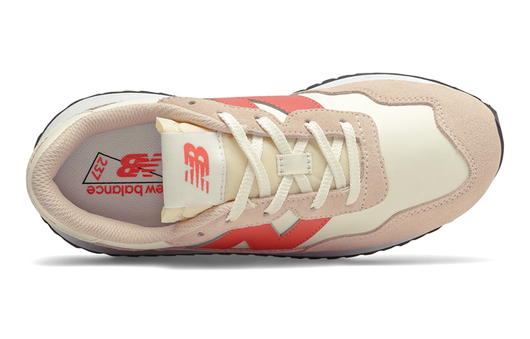 Shop 大童 New Balance NB 237 運動 舒適 兒童跑步鞋 米紅