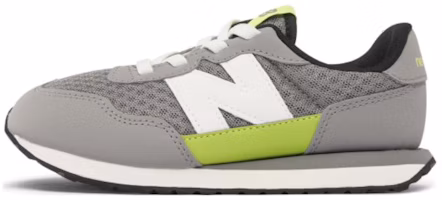 (Preschool) New Balance 237 Bungee Lace 'Shadow Grey Pixel Green' PH237KG (Preschool) New Balance 237 Bungee Lace 'Shadow Grey Pixel Green' PH237KG