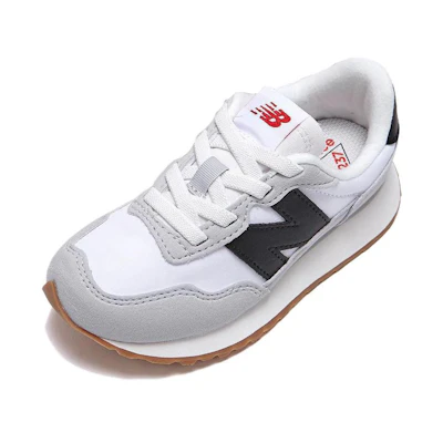 (PS) NB 237 Shoes 'White Grey Black'