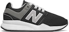 Order 中童 New Balance 247系列 復古百搭 低幫休閒跑步鞋 黑白色