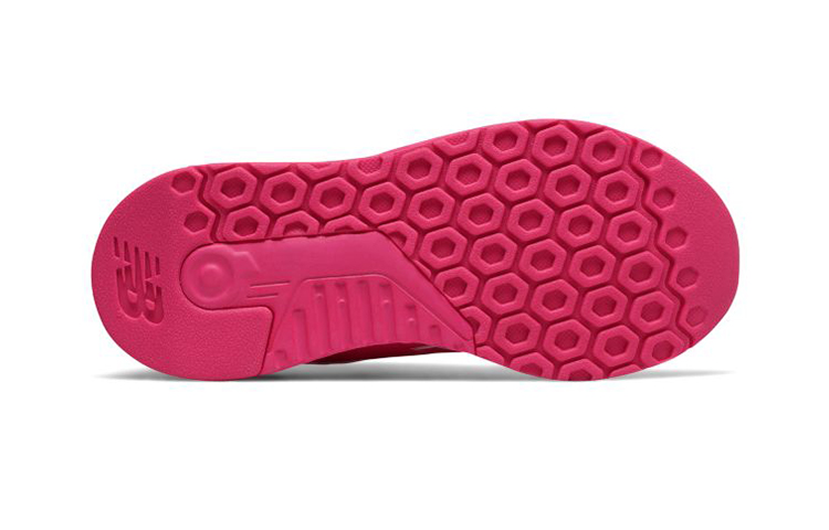 Shop 中童 New Balance 247系列 防滑透氣 低筒休閒跑步鞋 粉紅色